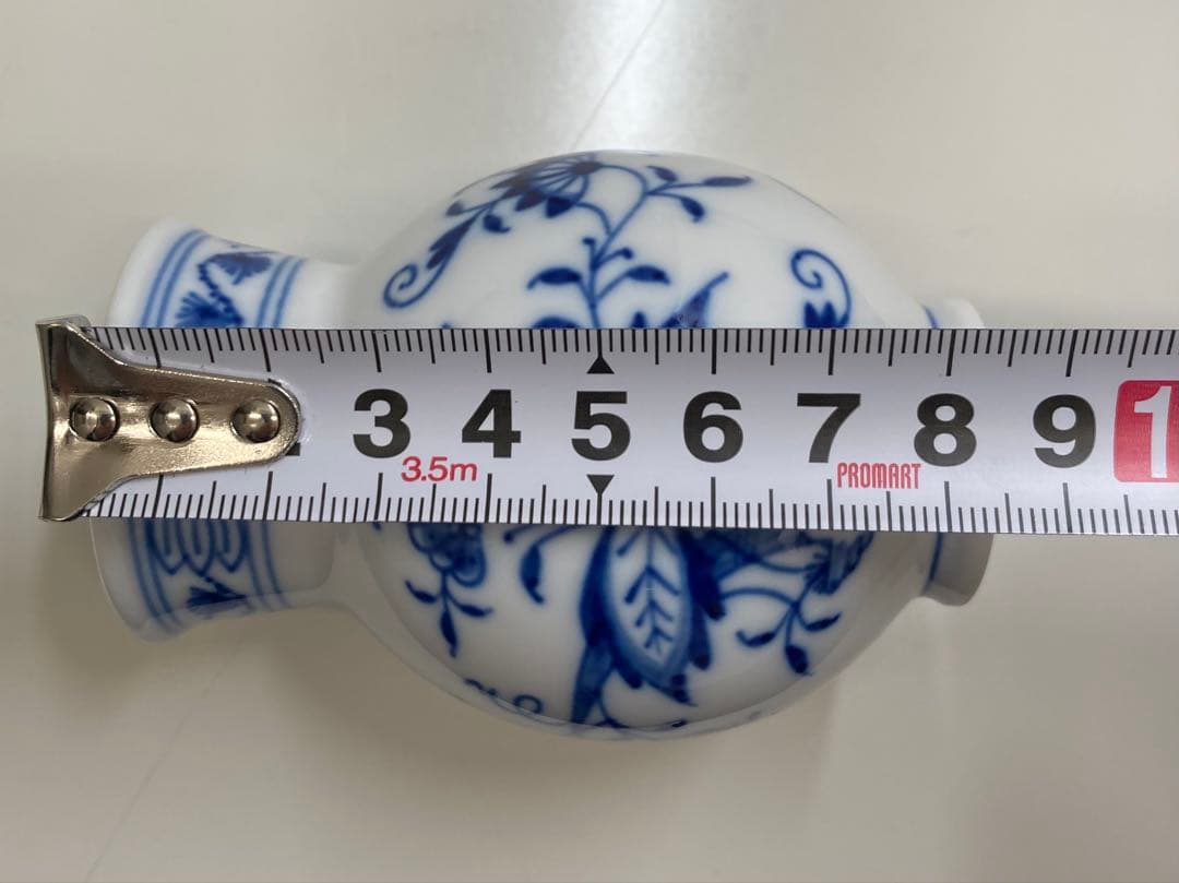 【マイセン】Meissen 花柄 陶磁器 花瓶