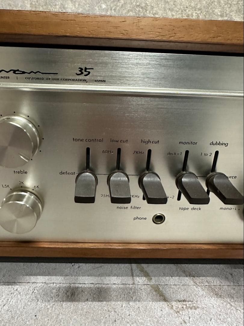 LUXMAN CL35 MK-III 真空管 プリアンプ管球式コントロ　ジャンク