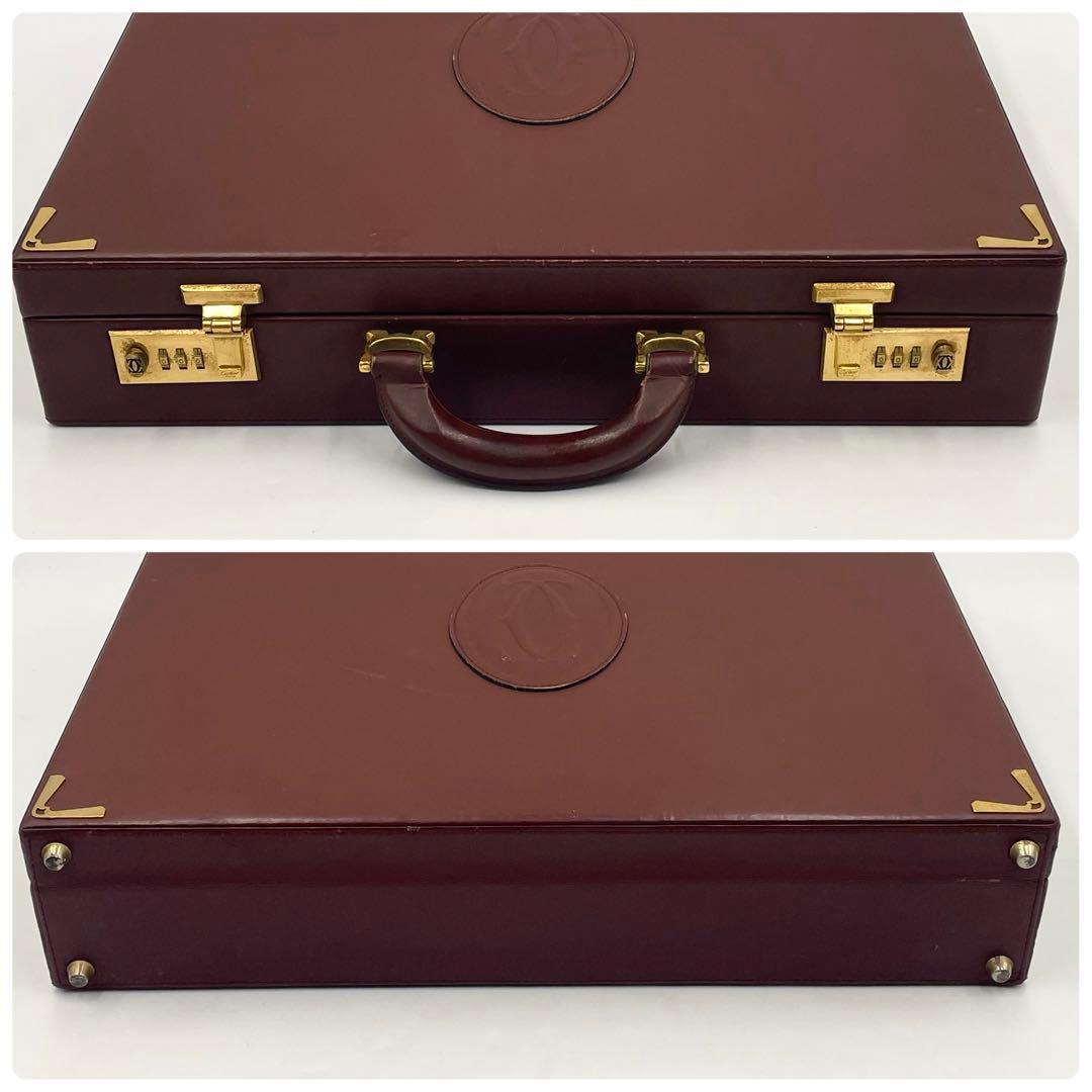 Cartier カルティエアタッシュケース マストラインダイヤルロック ビシネス