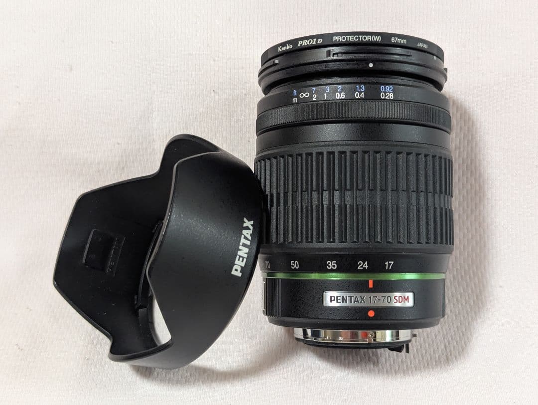 【更に値下げ】PENTAX K-3レンズ(DA17-70mm F4)・バッテリー
