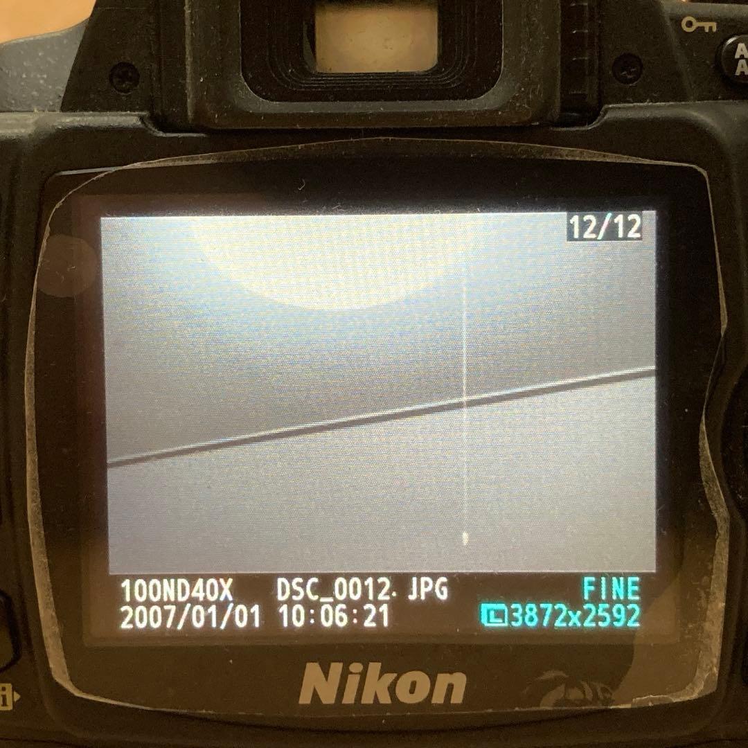 ◆スマホ転送OK◆Nikon D40X 18-55mmレンズ付き SDカード付き