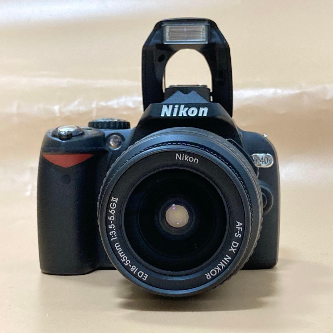 ◆スマホ転送OK◆Nikon D40X 18-55mmレンズ付き SDカード付き