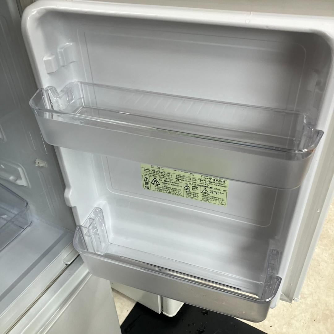 【福岡市 市内近郊限定】SHARP ２ドア 冷蔵庫 霜が付かないタイプ 配送無料
