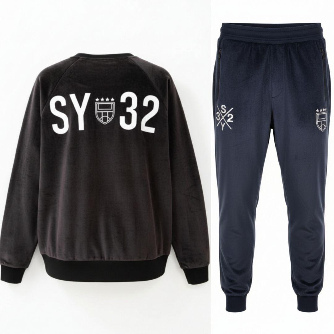 SALE 60%OFF 新品 SY32 ベロア上下セット サイズ ＸL