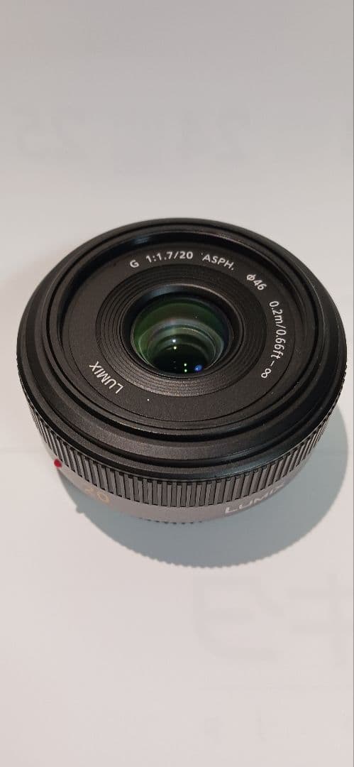 【美品】LUMIX G 20mm F1.7 ASPH. 単焦点レンズ