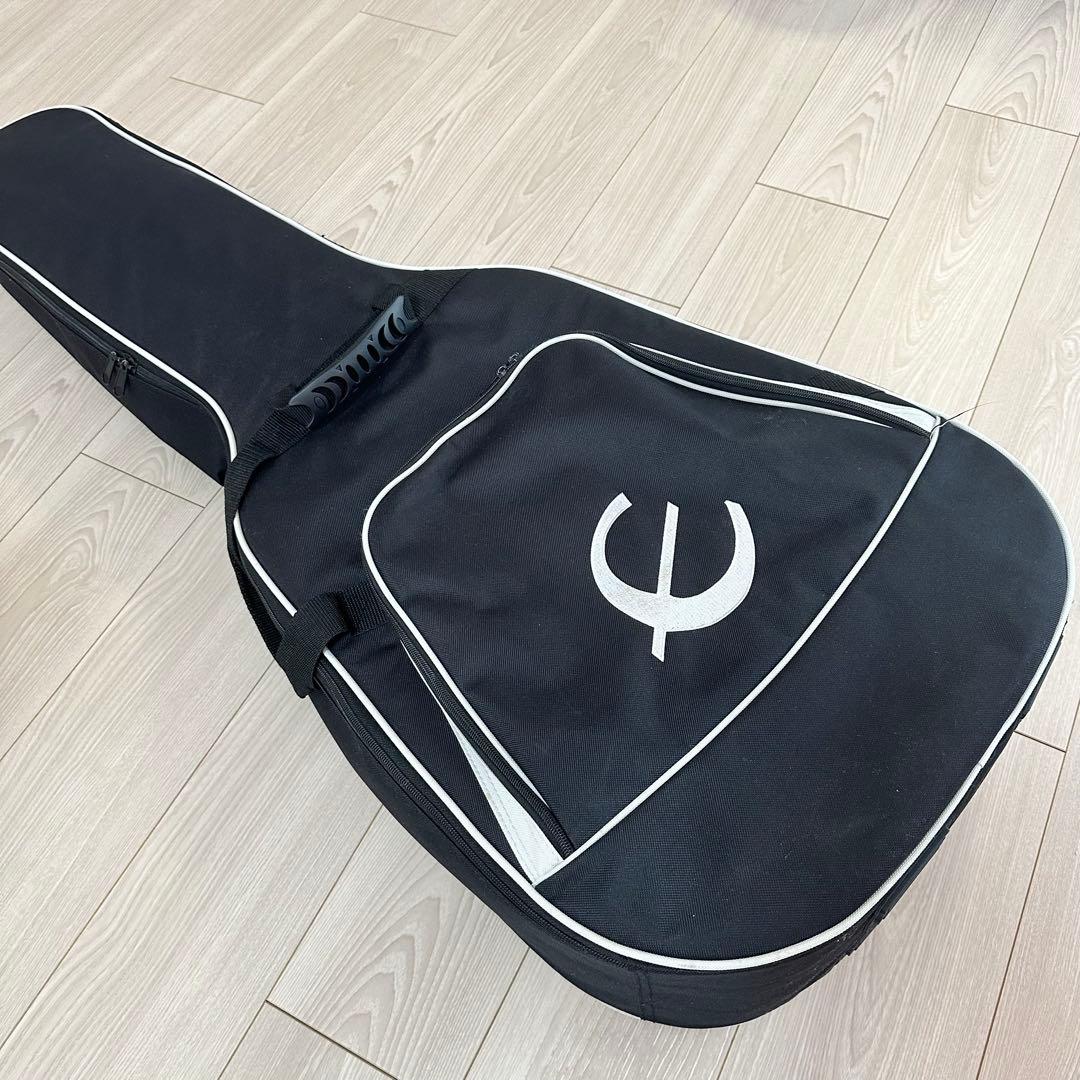 【美品】Epiphone アコースティックギター エボニーブラック　おまけ多数