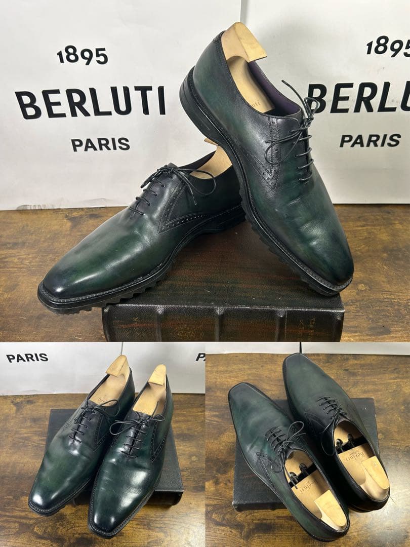 希少色　約35.3万円 Berluti アレッサンドロ レザーシューズ　9