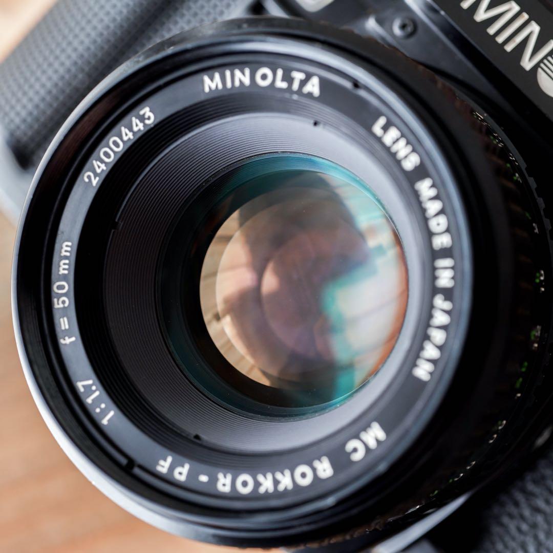 【美品】MINOLTA X-700 MC ROKKOR-PF 50mm/F1.7