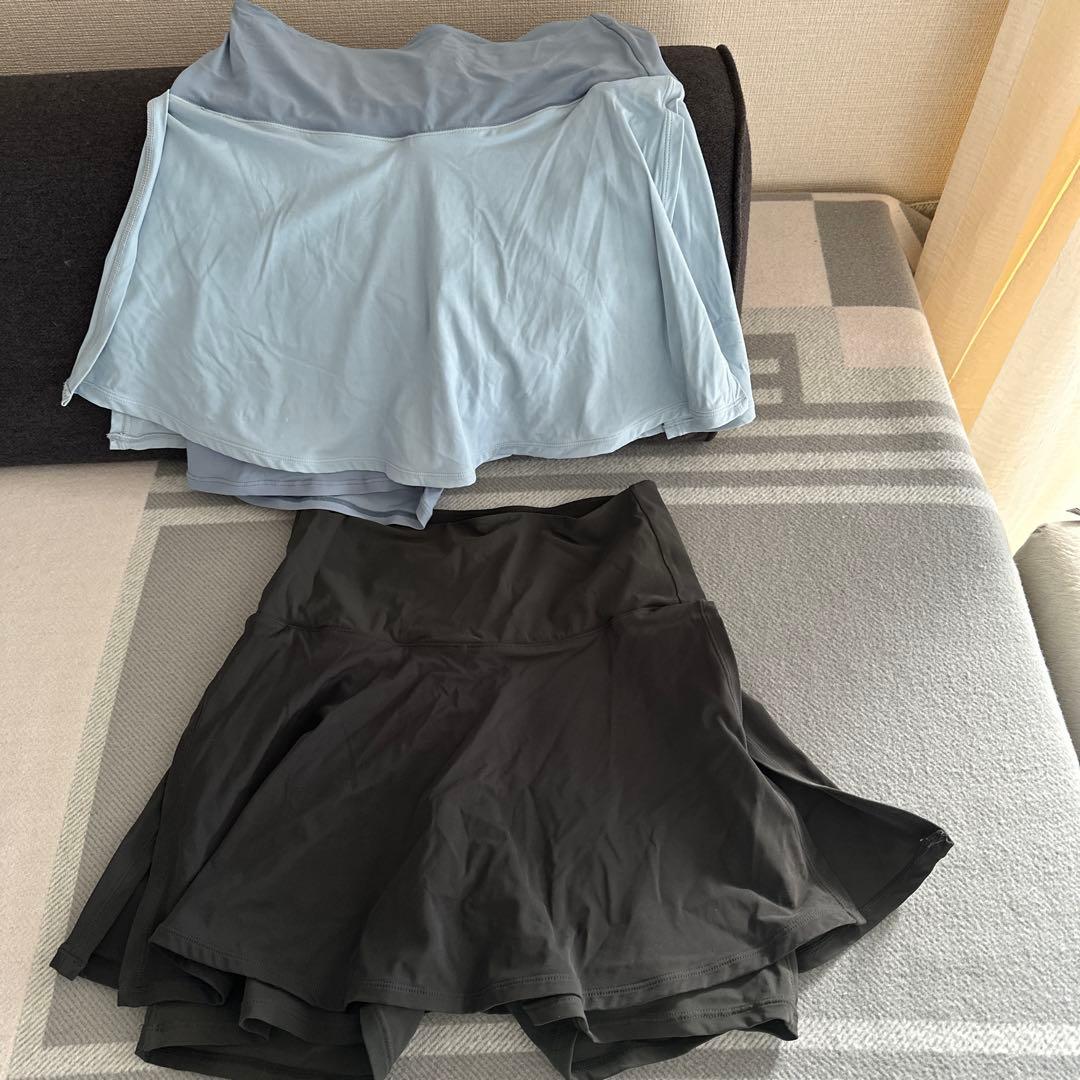 ellesseWOMEN'S スポーツスカート Lサイズ 2色セット