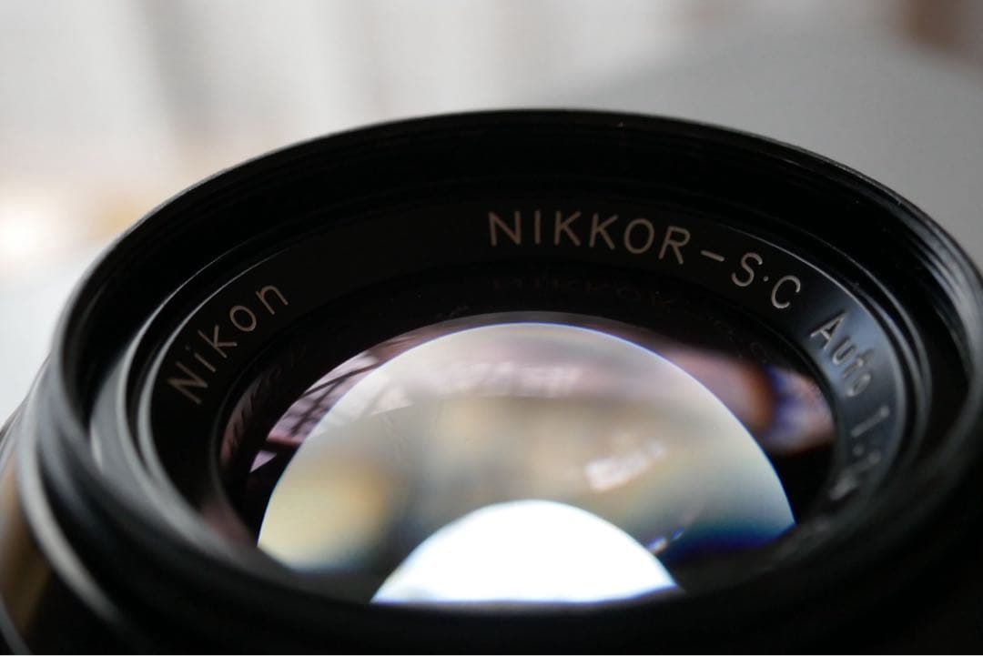 NIKKOR-S.C Auto 50mm f/1.4 マウント加工あり／付属品付