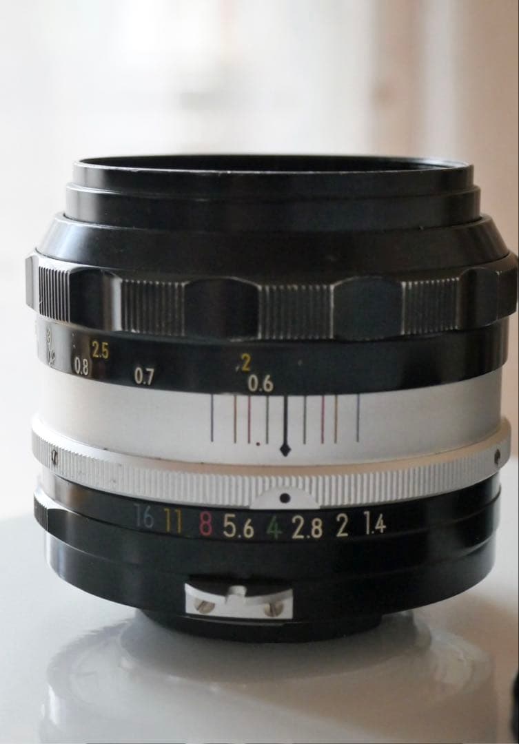 NIKKOR-S.C Auto 50mm f/1.4 マウント加工あり／付属品付