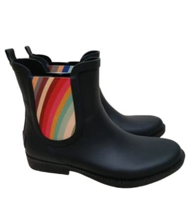 【極美品】Paul Smith ポールスミス エリーレインブーツ ブラック 6