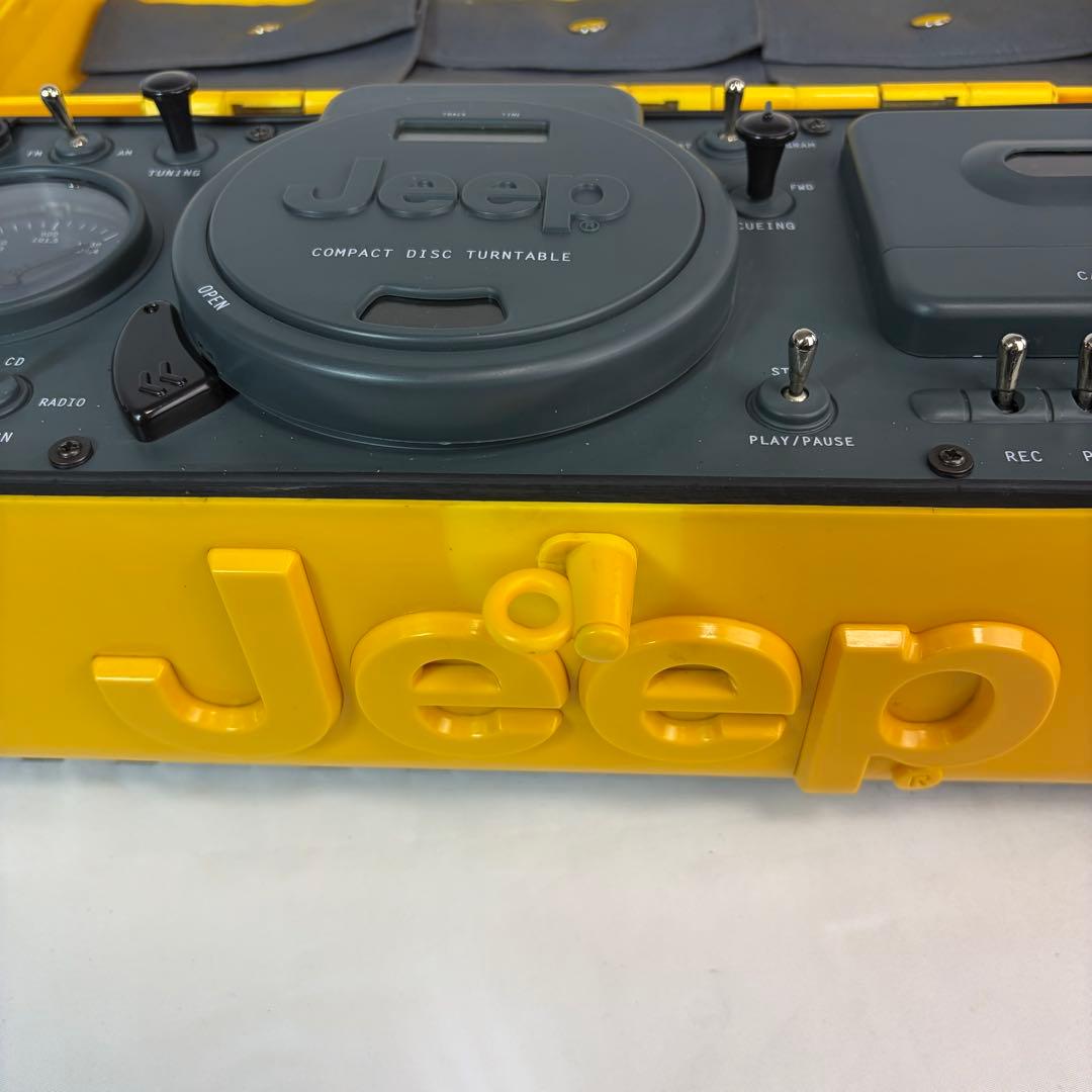 美品 JEEP ラジカセ TELEMANIA WPSS-TA テープレコーダー