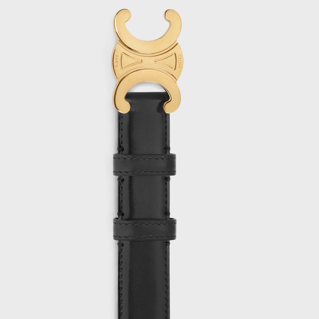 CELINE トリオンフベルト ミディアム 25MM トリヨンレザ