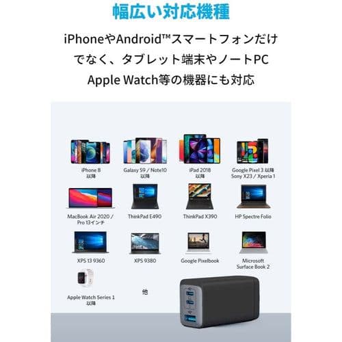 新品 Anker PowerPort III 3-Port 65W Pod 1個