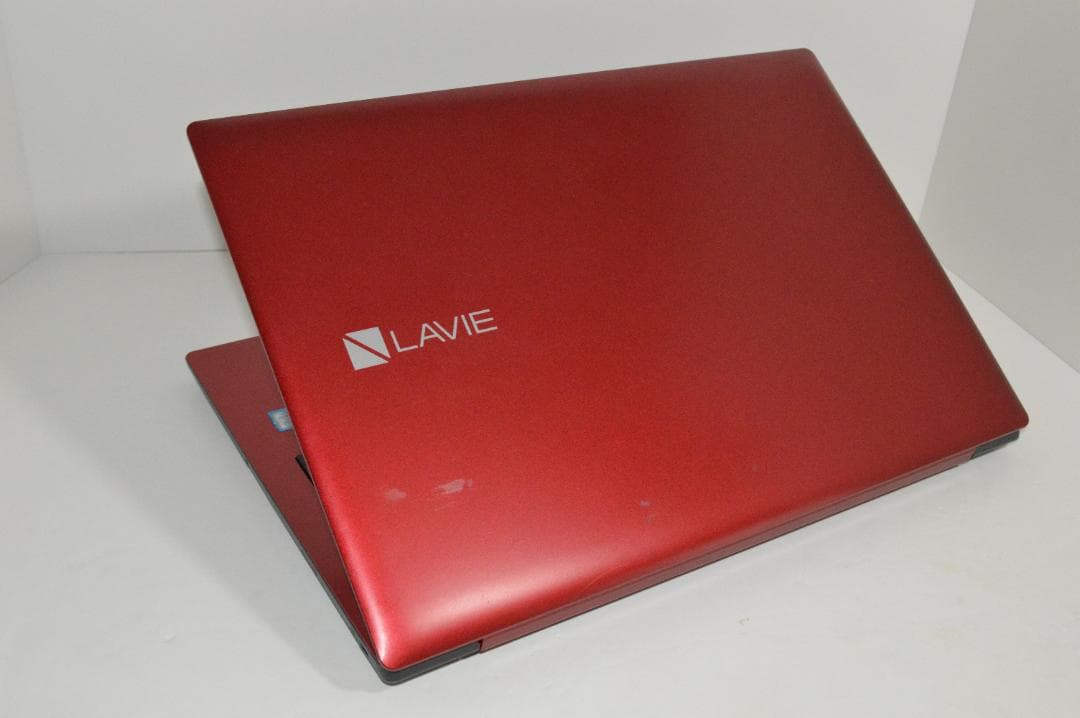 レッドLAVIE第8世代Corei7/20G/SSD1TB/バッテリー新品