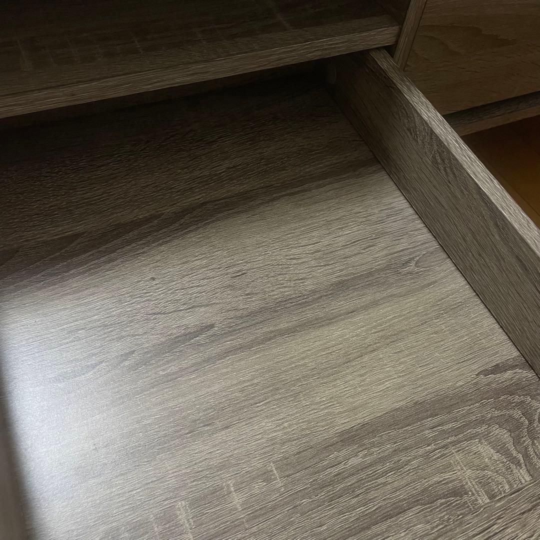 RASIK ドレッサーテーブル 幅95cm チャコールグレー