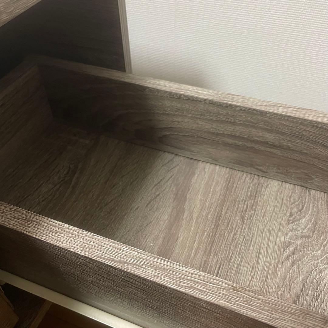 RASIK ドレッサーテーブル 幅95cm チャコールグレー