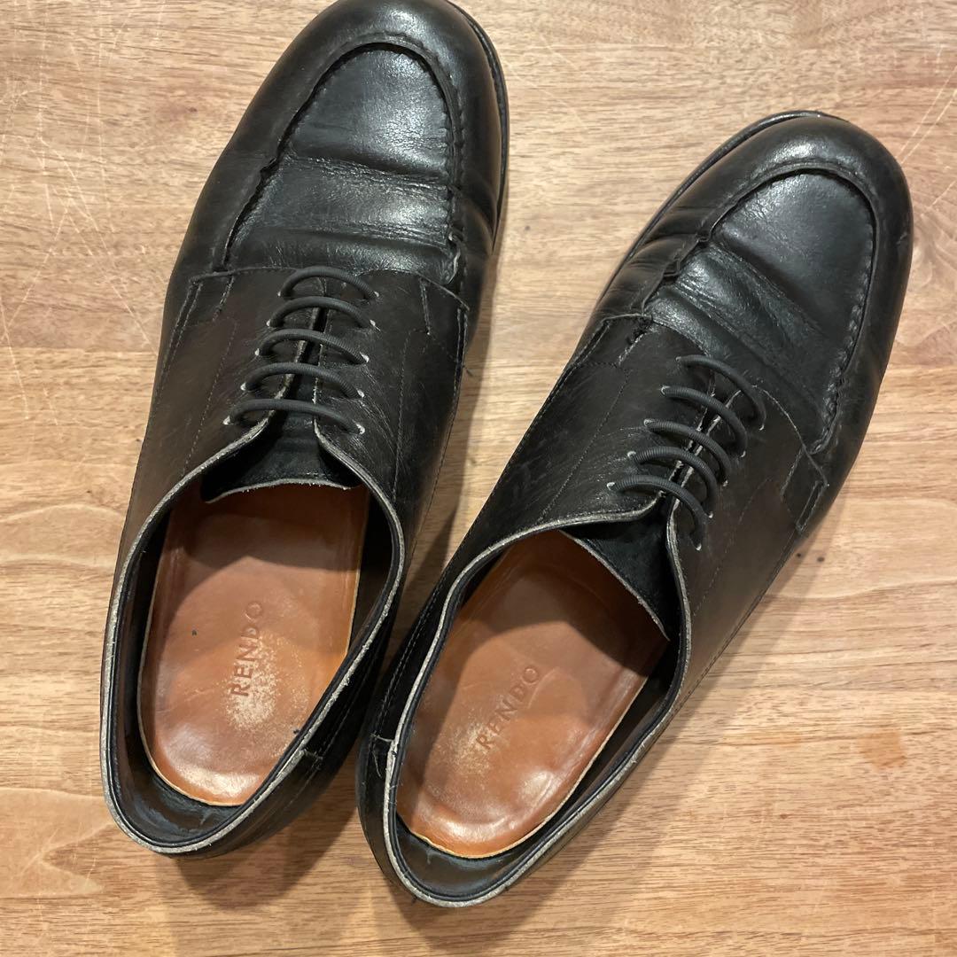 RENDO ブラック APRON FRONT DERBY 8