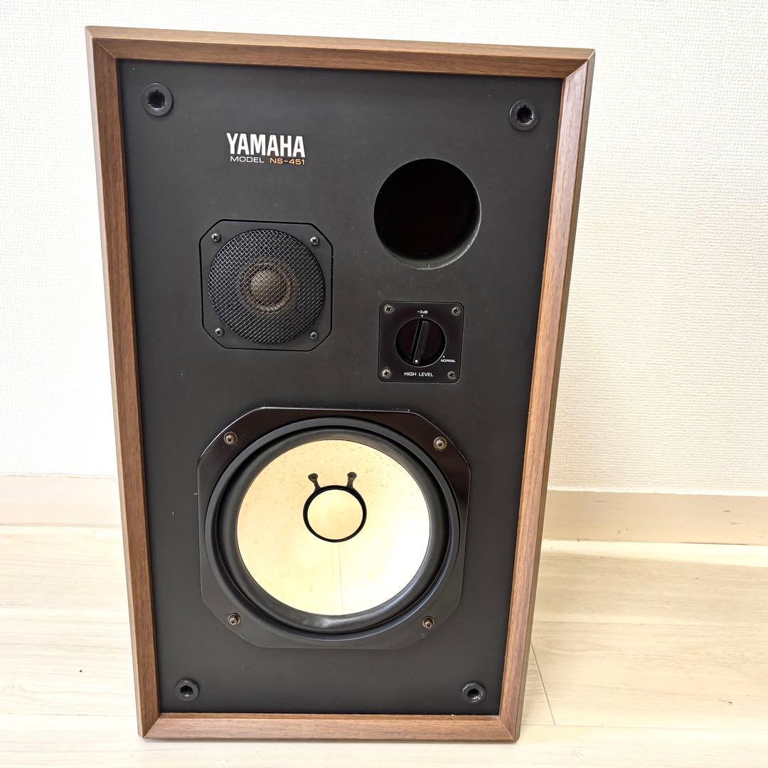 【音出し確認済】YAMAHA NS-451 スピーカーペア 接続端子交換済み