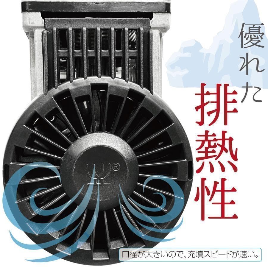 エアーコンプレッサー 静音 100v 小型 30L ブラック 2227