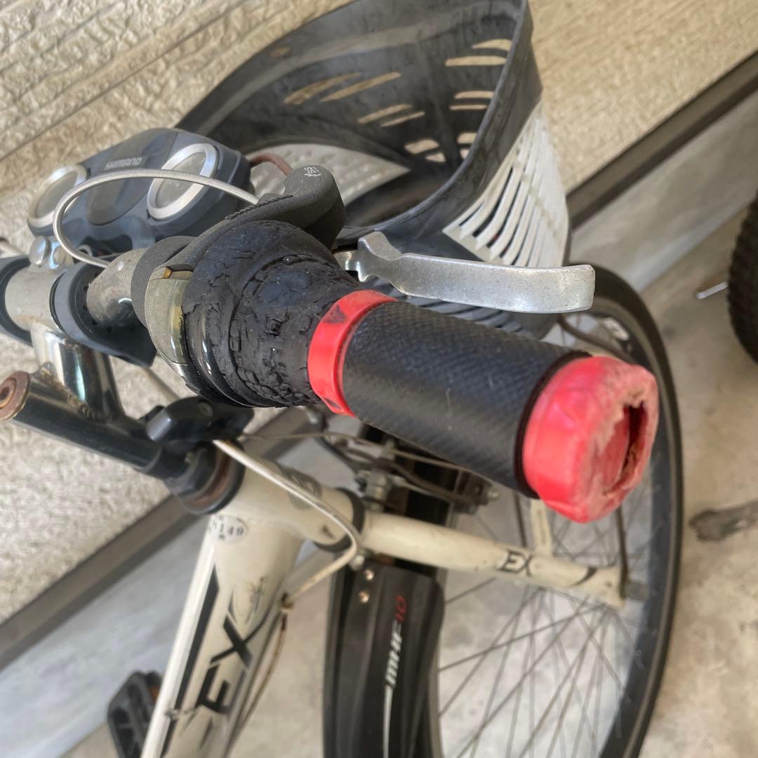 EX 子供用自転車 ホワイト 26インチ