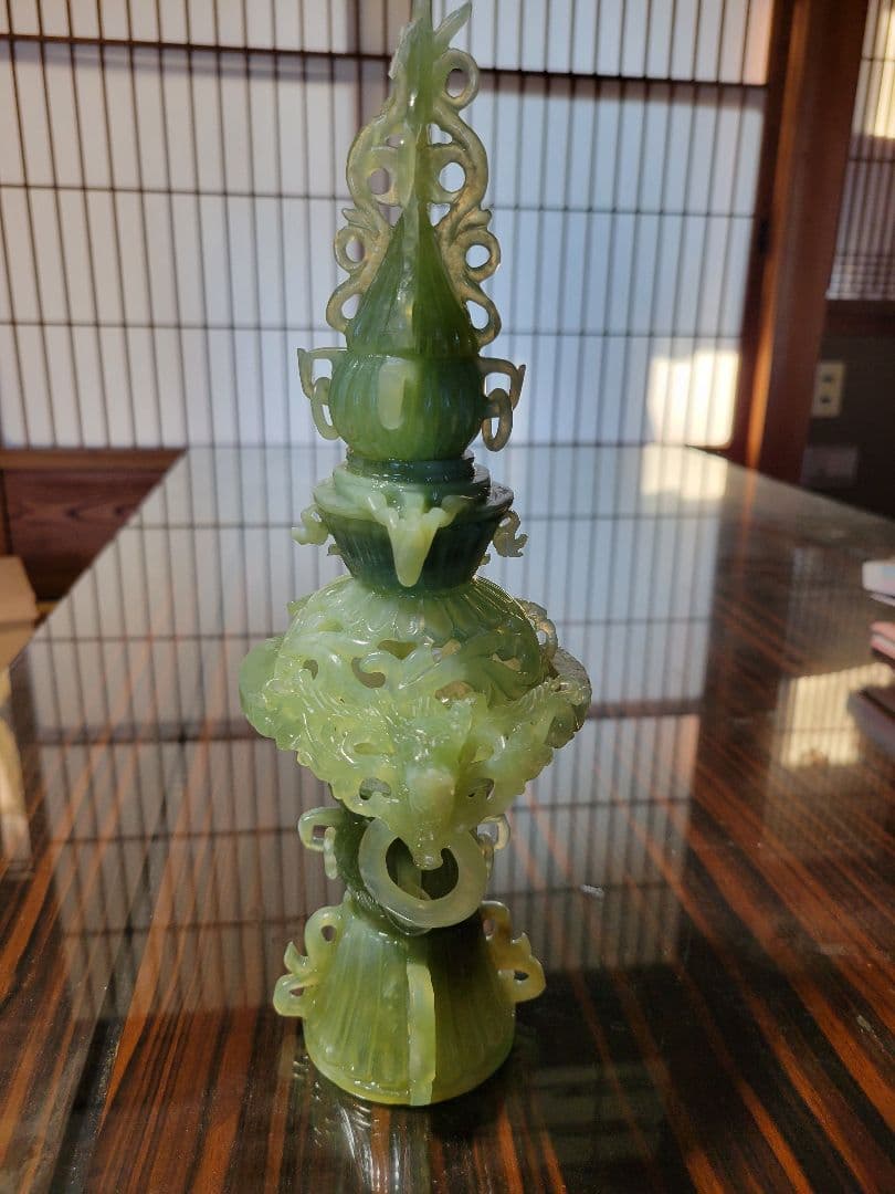 翡翠　香炉