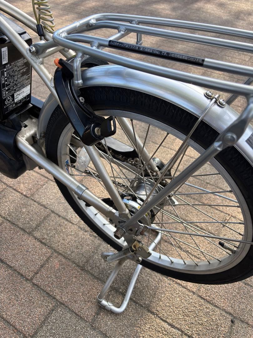 Panasonicビビ・L・20(電動アシスト自転車 ) ウォームシルバー色