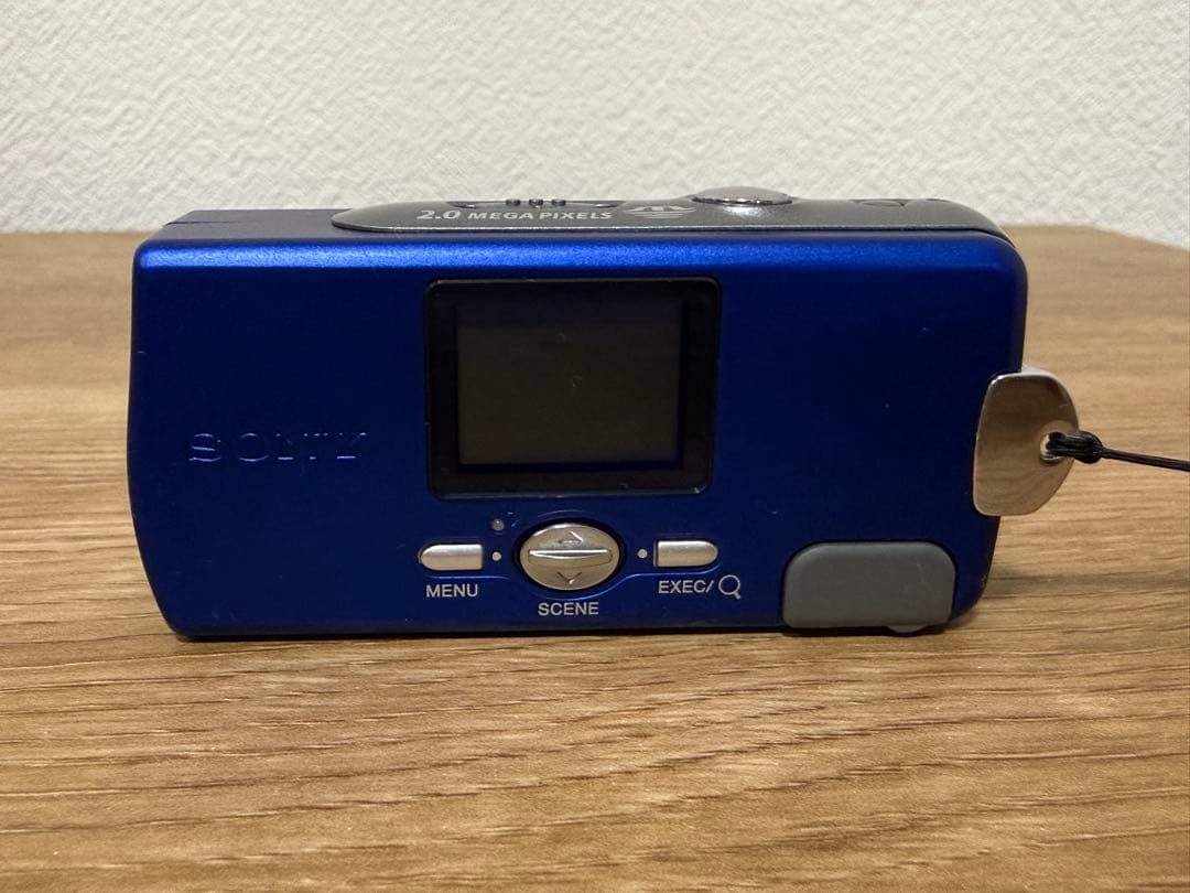 SONY Cyber-shot U DSC-U30 ブルー+メモリ付属