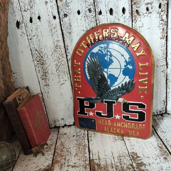 イタリア パラジャンパーズ PJS ブリキ サインボード 看板 店舗 什器