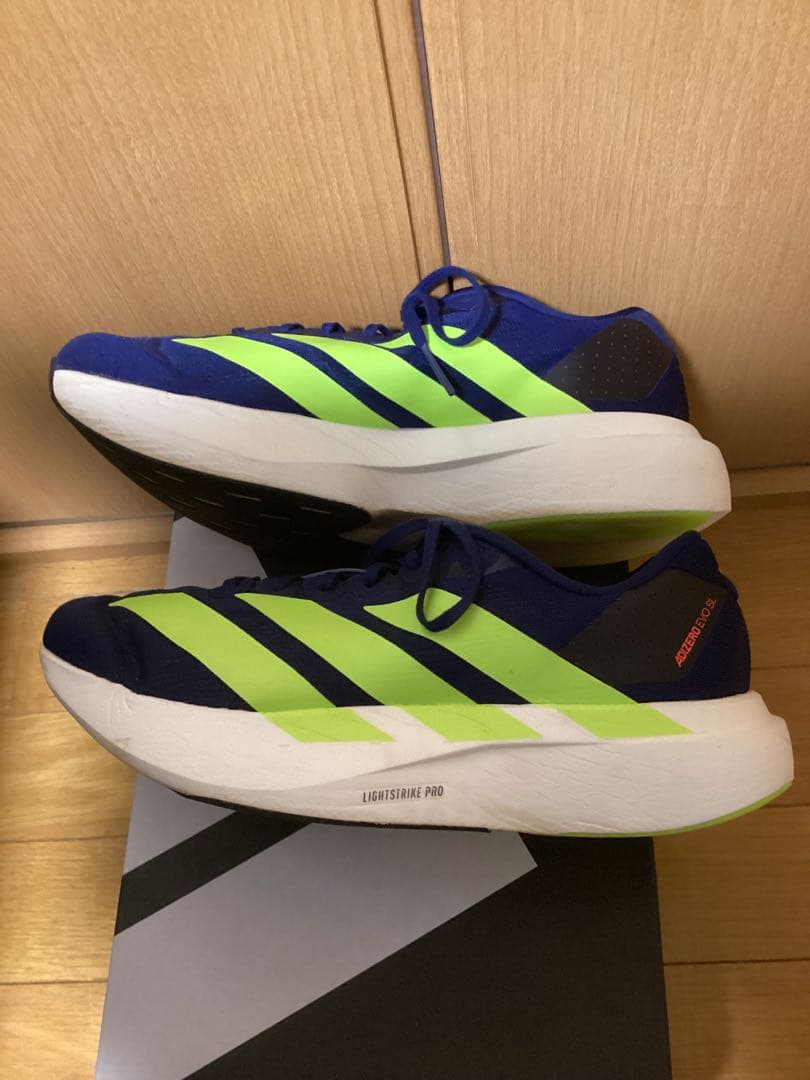 アディダス adizero Evo SL 27.0 US9 アディゼロ 美品
