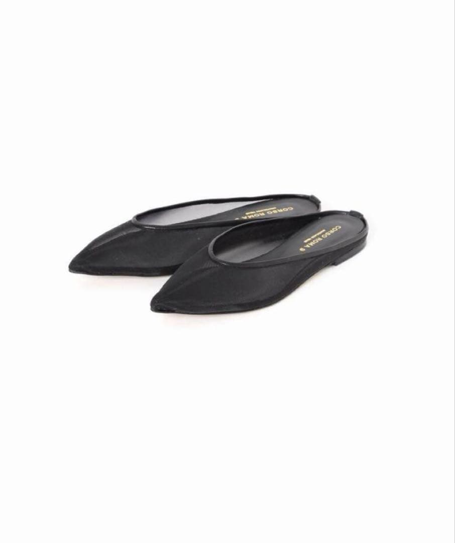 CORSO ROMA 9/コルソローマ 別注 MESH FLAT ミュール