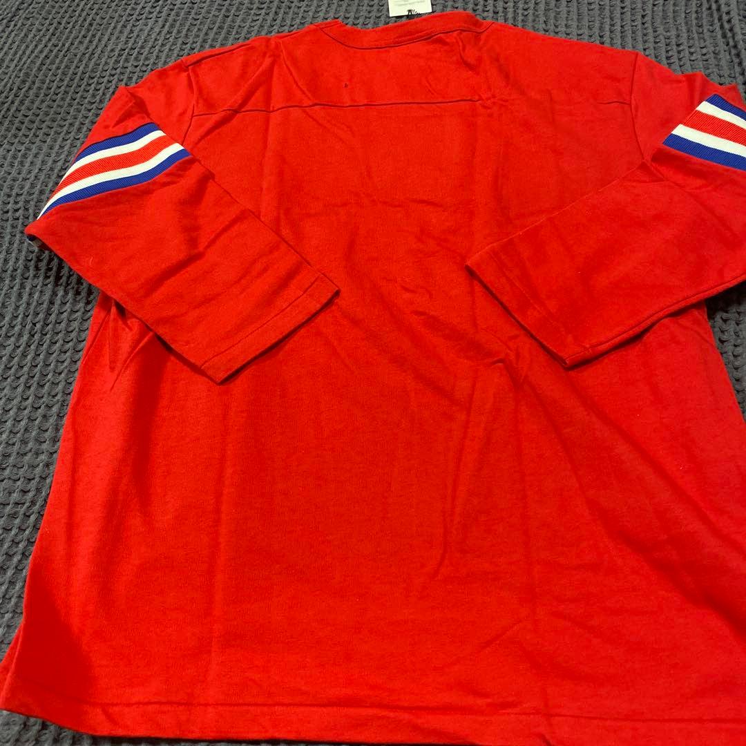 クーティー COOTIE フットボールシャツ NFL XL 赤 日本製 新品