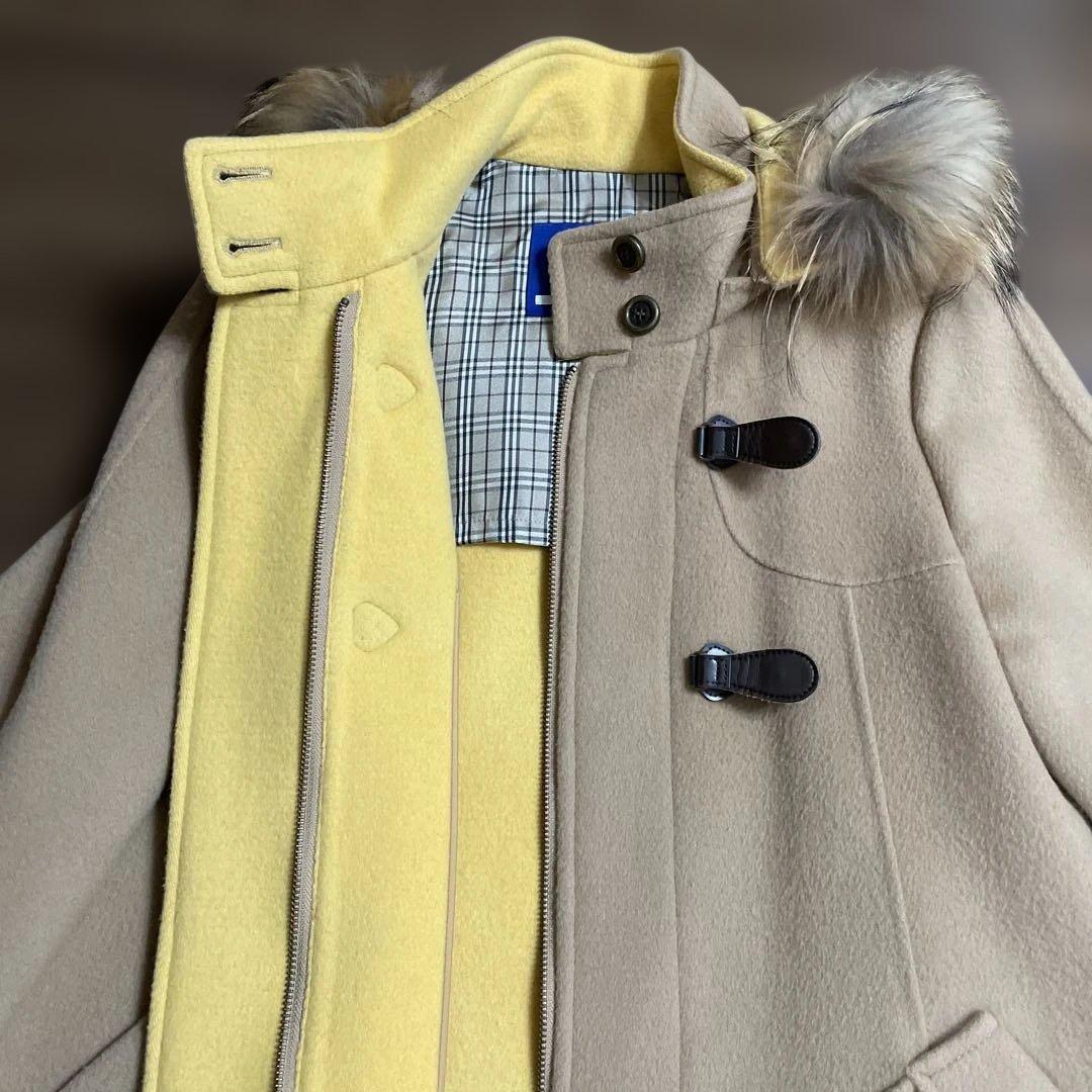 BURBERRY BLUE LABEL キャメルコート サイズ38