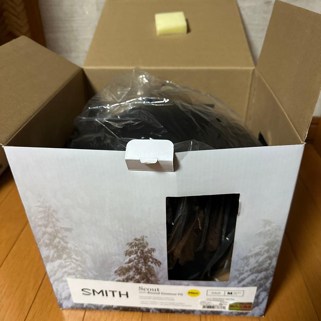 SMITH Scout Mips ヘルメット Mサイズ マットブラック