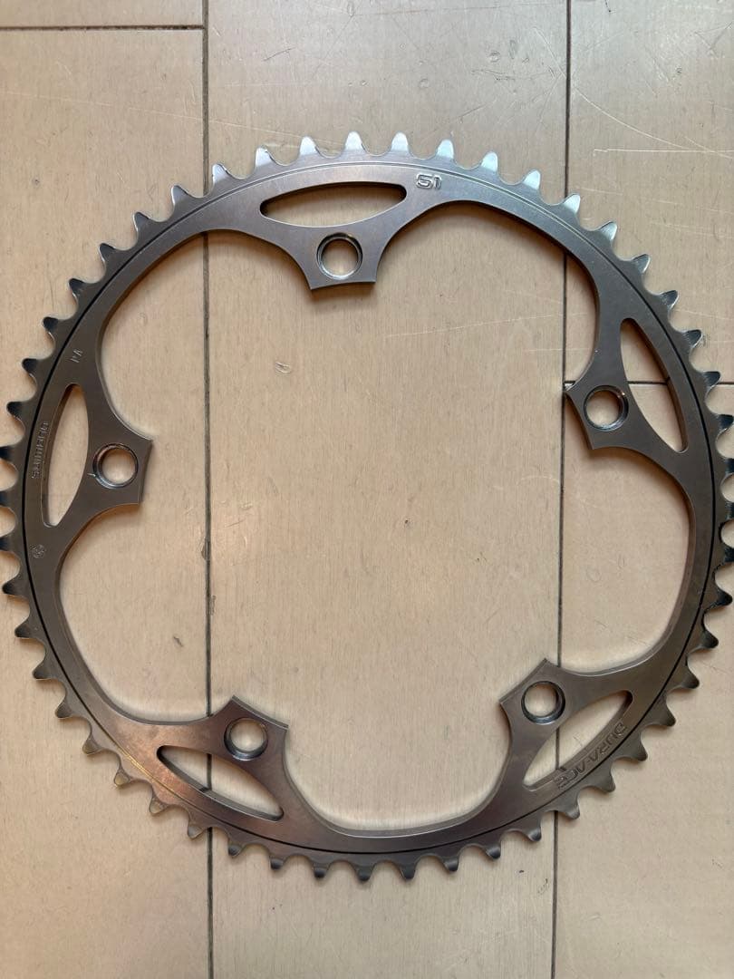 Dura-ace チェーンリング　50t,51t,53t njs