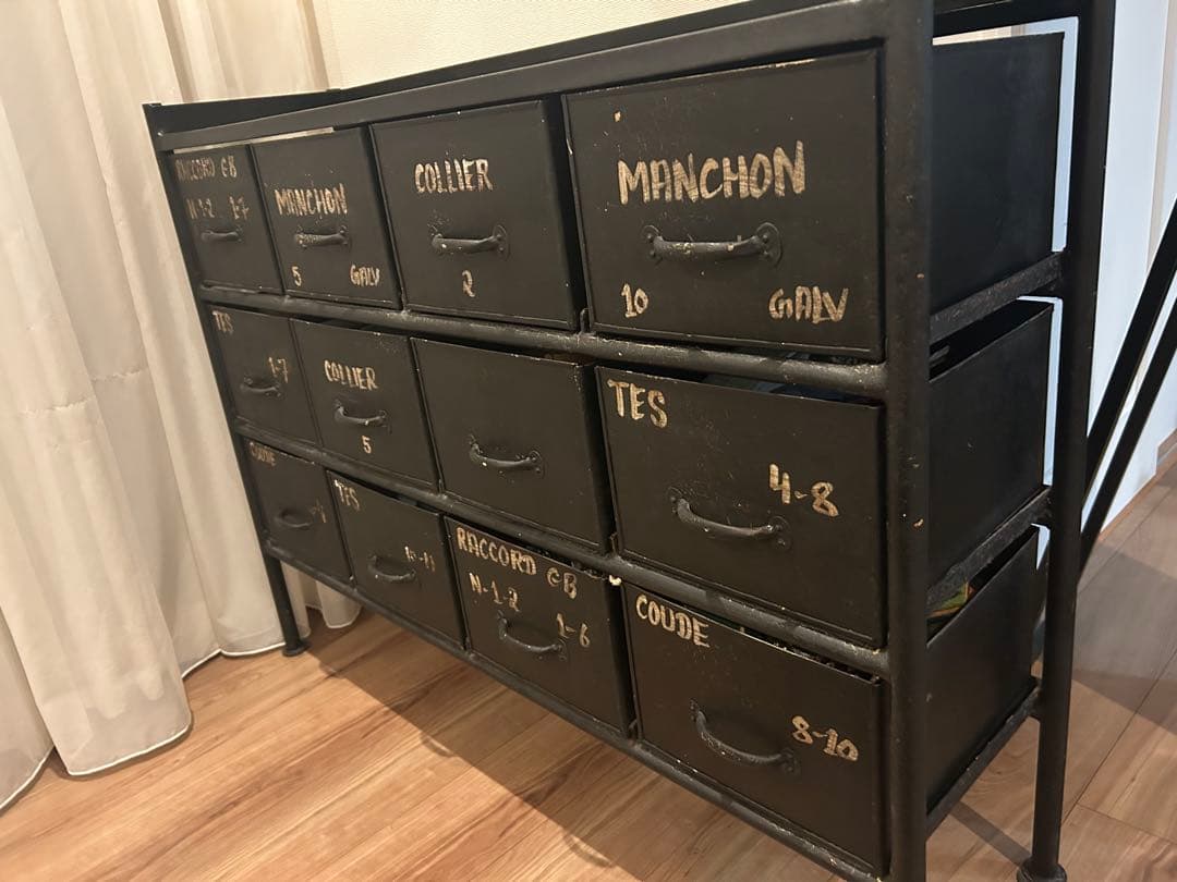 廃盤品　ギデル12ドロワー　チェストワイド