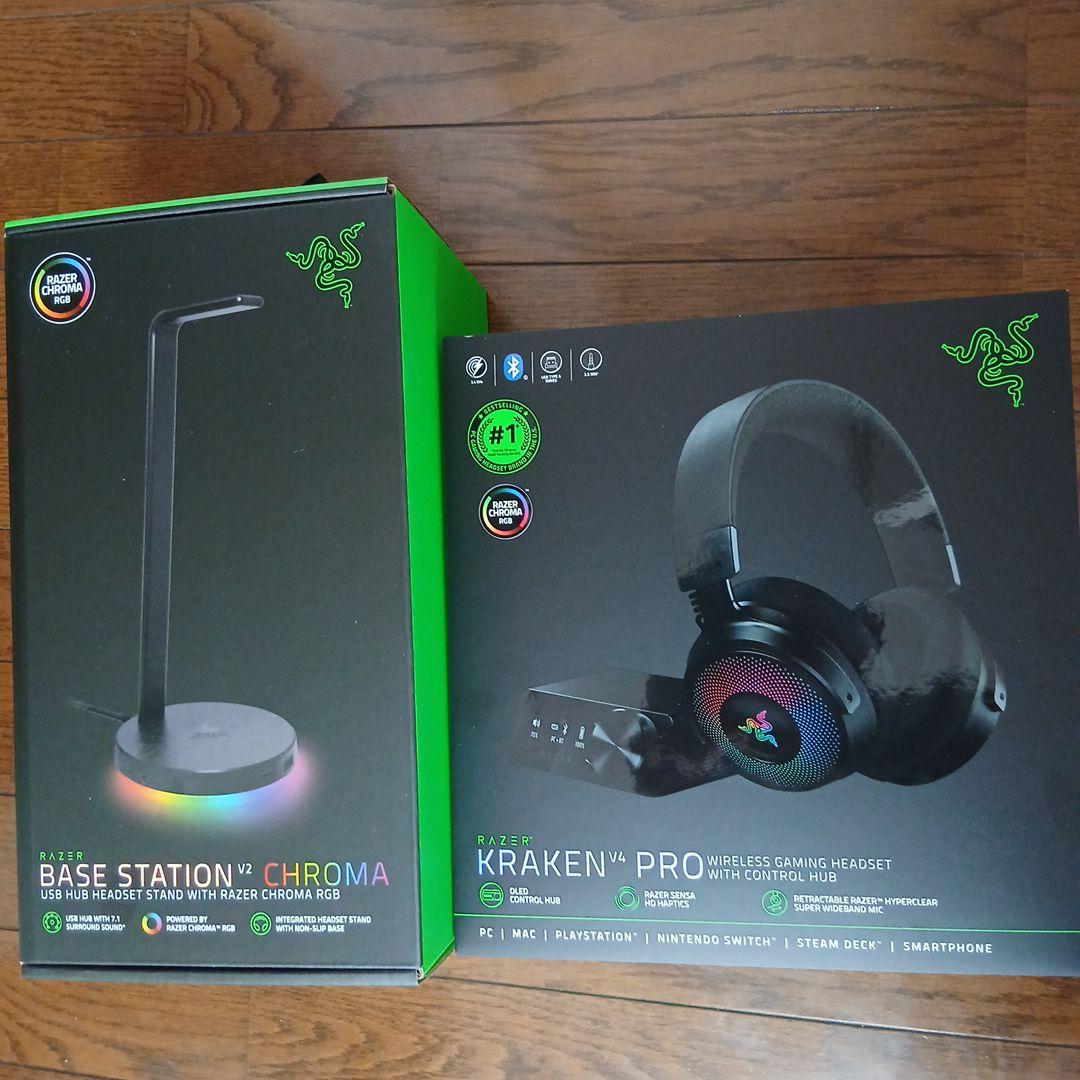 [新品 未開封] Razer KRAKEN V4 PRO ゲーミングヘッドセット