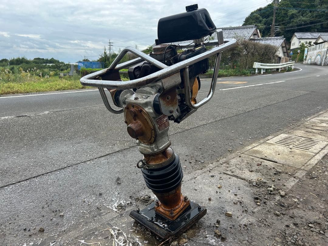 宮崎　明和　ランマー タンピング RTc-65 転圧機 タンパランマー 動画あり