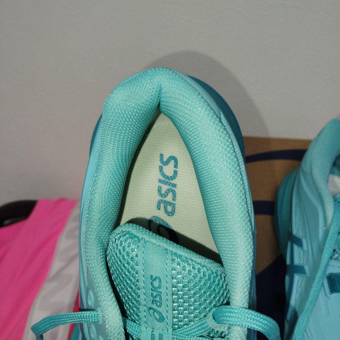 美品asics GEL-RESOLUTION X 25.5 2Eオールコート用