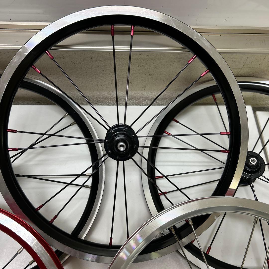 自転車　ホイールセット　14インチ　5本