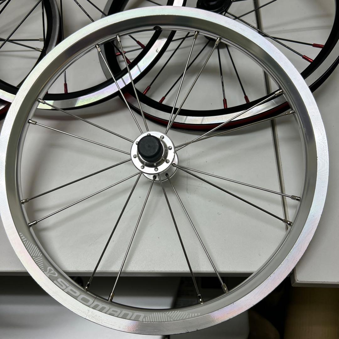 自転車　ホイールセット　14インチ　5本