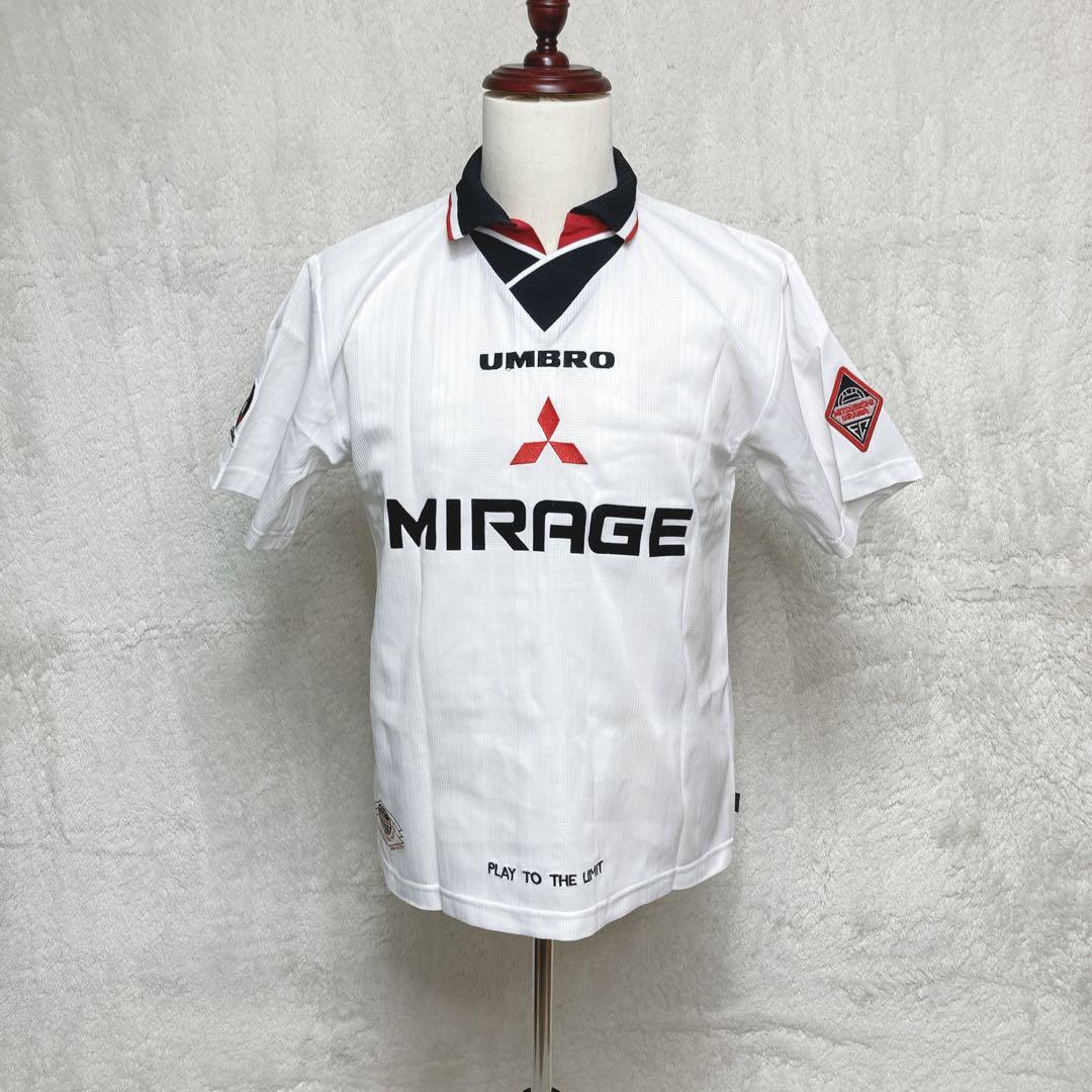 美品 浦和レッズ 1997年 アウェイ ユニフォームS アンブロ
