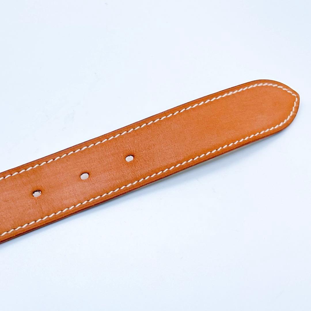 箱付き/美品✨エルメス エトリヴィエール レザー ベルト ◽︎I刻印 75サイズ