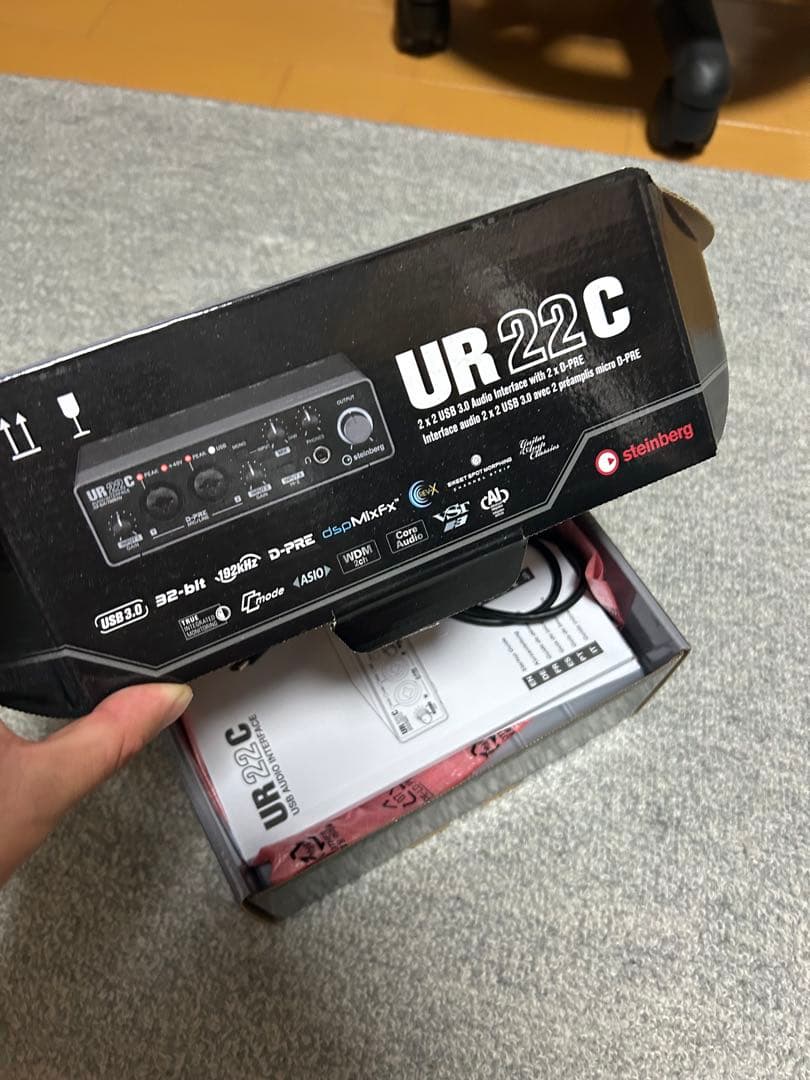 Steinberg UR22C USBオーディオインターフェース