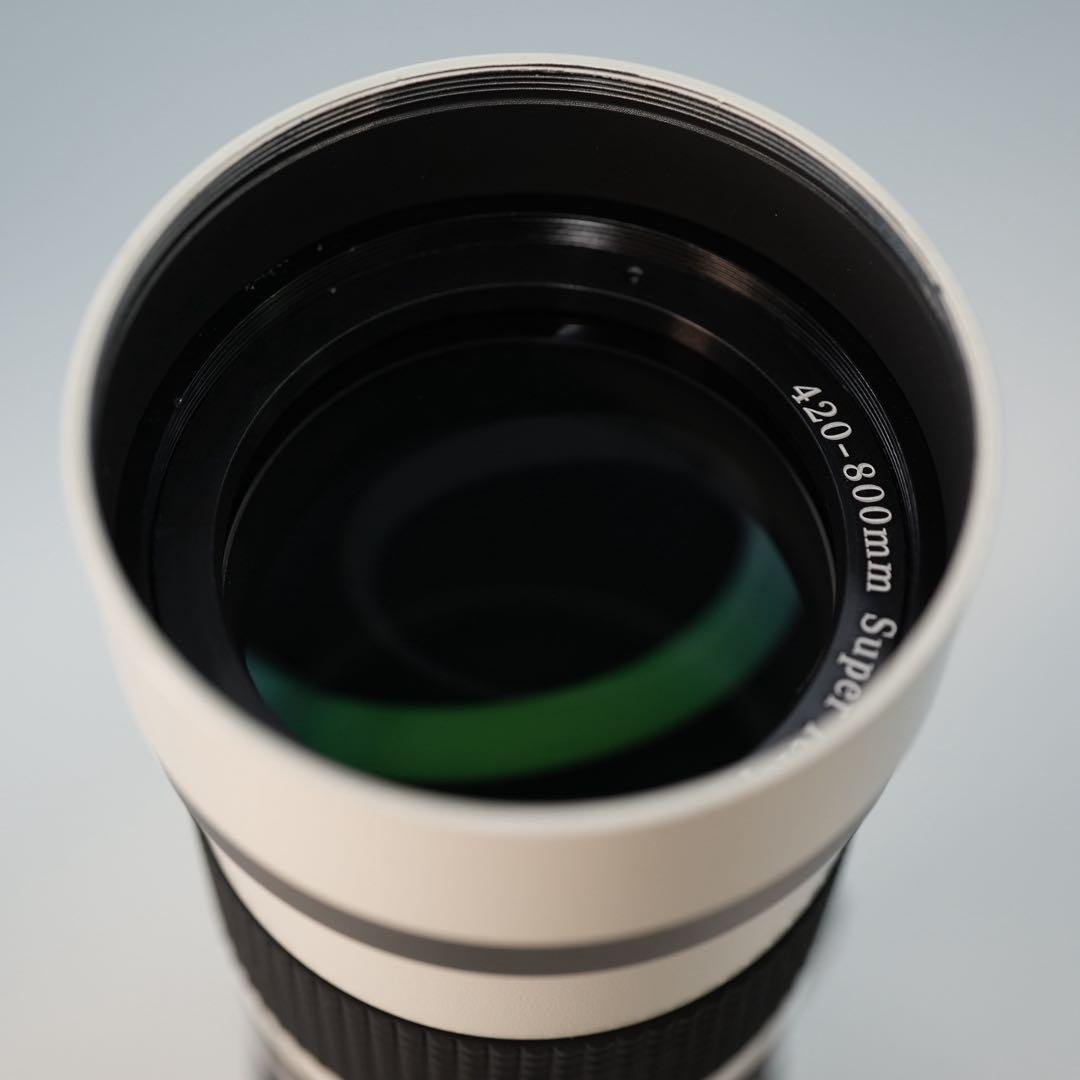 VARI Canon EF-M用 420-800mm 超望遠レンズ白z0013