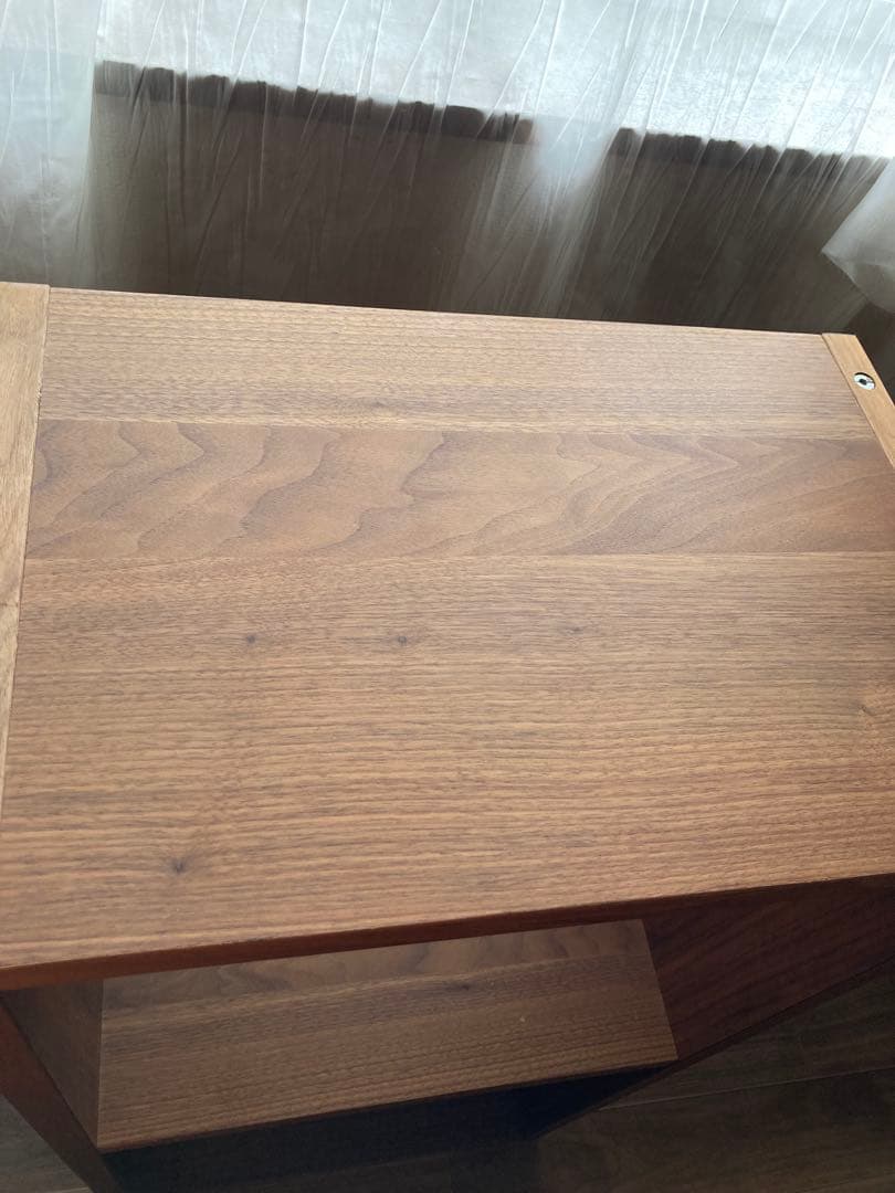 無印良品 スタッキングシェルフ 2段×1列 ウォールナット