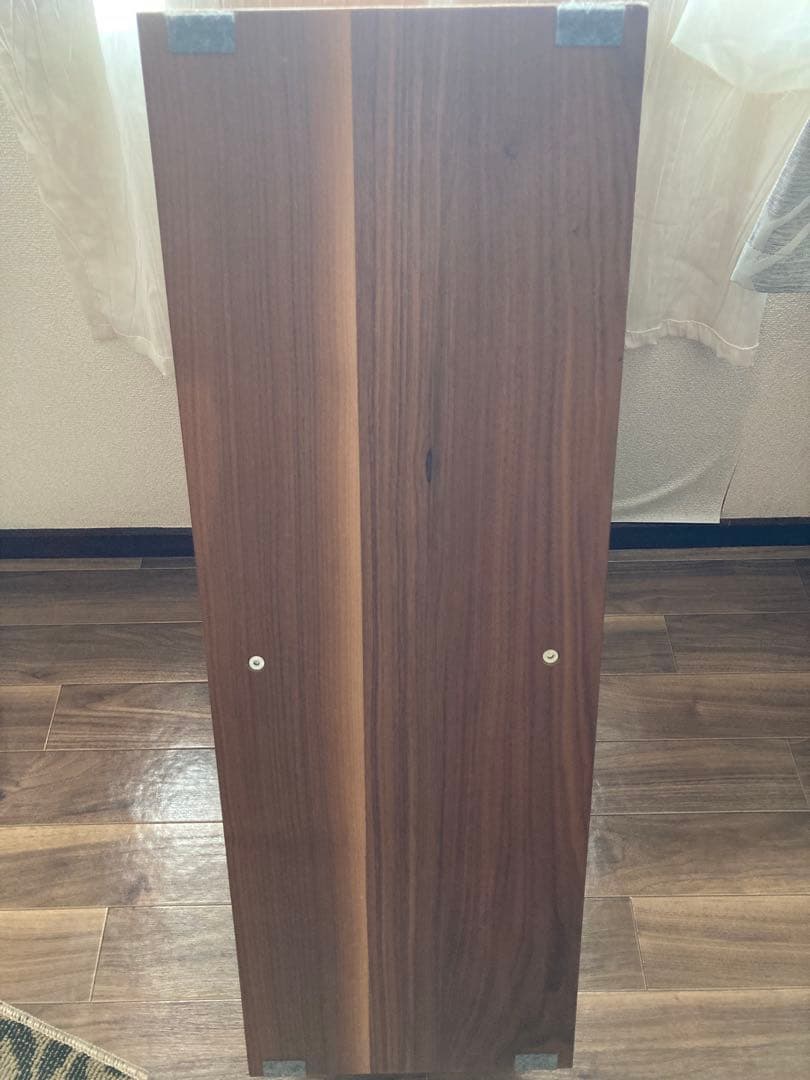 無印良品 スタッキングシェルフ 2段×1列 ウォールナット