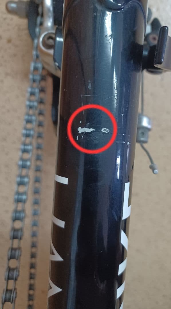 【中古】HANDY BIKE 折りたたみ自転車 ブラック