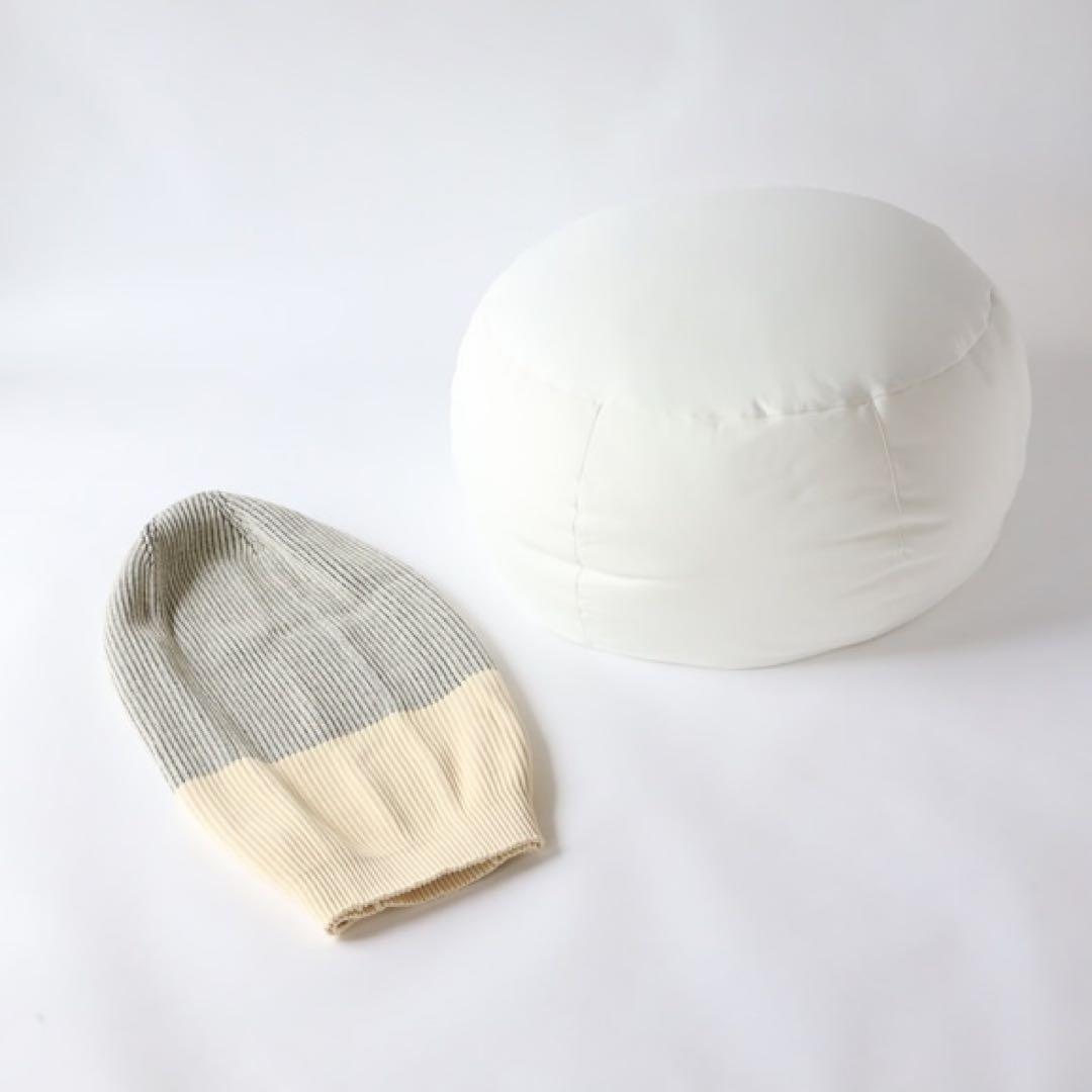 IDEE イデー プーフ PUUF グレー Ｗｈｉｔｅ　×　Ｂｌａｃｋ　Ｍｉｘ